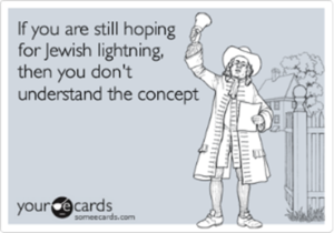 Jewish Lightning - Meaning, Origin and Usage 