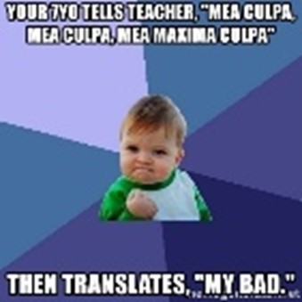 Mea Culpa – Meaning, Origin and Usage - English-Grammar-Lessons.com