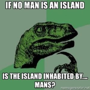 no man is an island meaning in tagalog essay